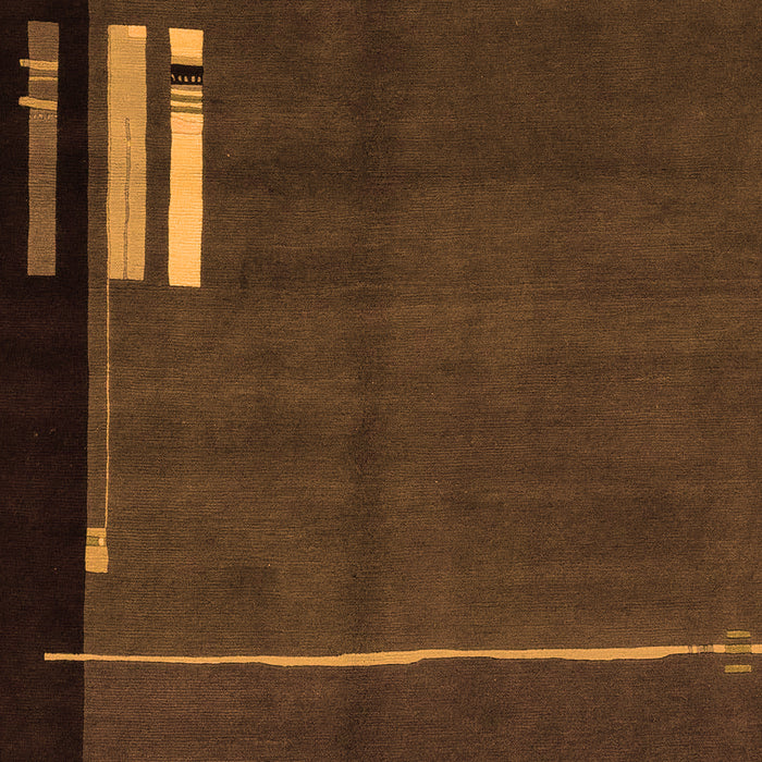 Abstract Orange Modern Rug, abs1856org