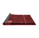 Abstract Red Modern Area Rugs