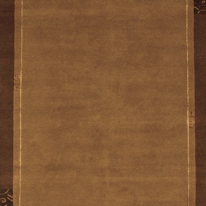 Machine Washable Abstract Brown Modern Rug, wshabs1857brn