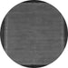 Round Abstract Gray Modern Rug, abs1857gry