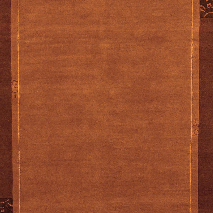 Machine Washable Abstract Orange Modern Area Rugs, wshabs1857org