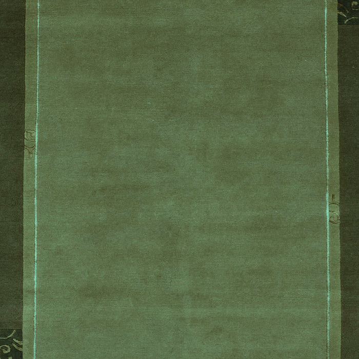 Machine Washable Abstract Turquoise Modern Area Rugs, wshabs1857turq