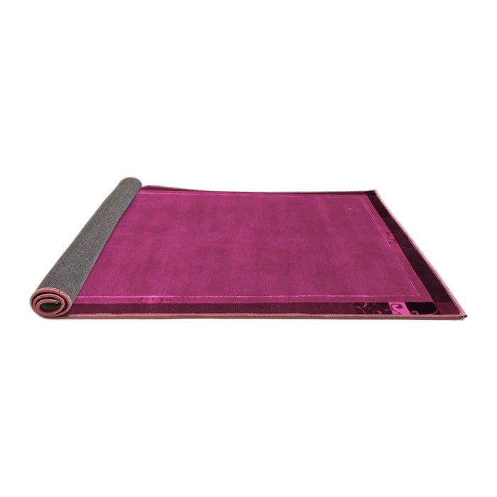 Sideview of Abstract Pink Modern Rug, abs1857pnk