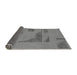 Sideview of Abstract Gray Modern Rug, abs1858gry