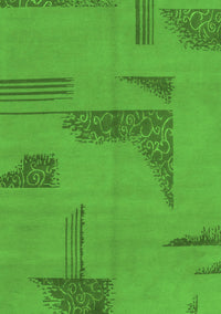 Abstract Green Modern Rug, abs1858grn