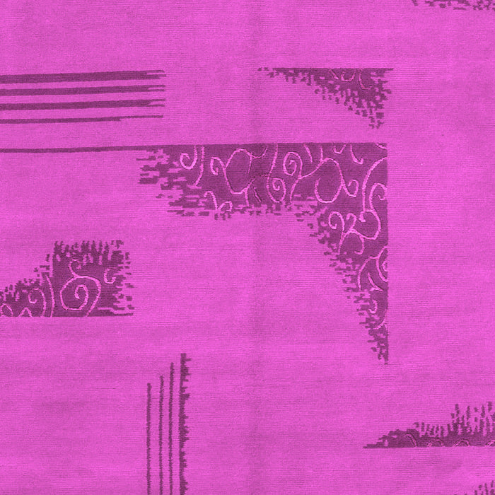 Abstract Pink Modern Rug, abs1858pnk