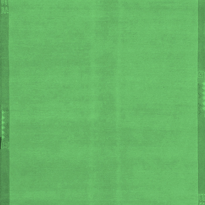 Machine Washable Abstract Emerald Green Modern Area Rugs, wshabs1859emgrn