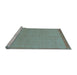 Sideview of Machine Washable Abstract Light Blue Modern Rug, wshabs1859lblu