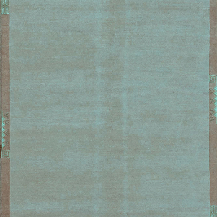 Abstract Light Blue Modern Rug, abs1859lblu