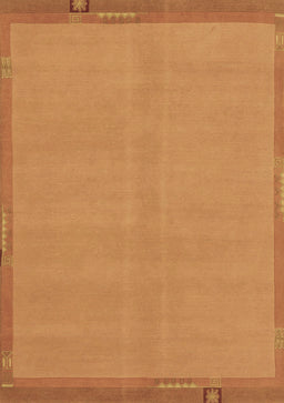 Abstract Brown Modern Rug, abs1859brn