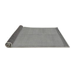 Sideview of Abstract Gray Modern Rug, abs1859gry