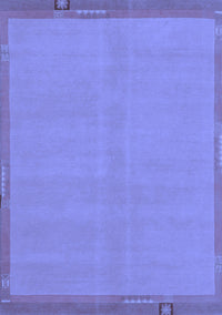 Abstract Blue Modern Rug, abs1859blu