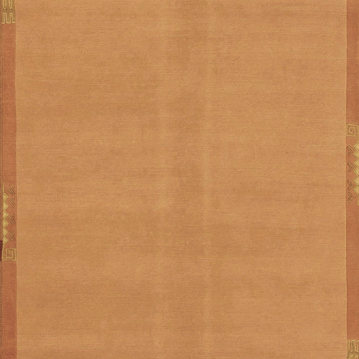 Machine Washable Abstract Brown Modern Rug, wshabs1859brn