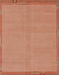 Abstract Bright Orange Modern Rug, abs1859