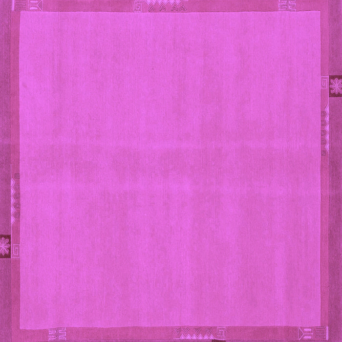 Square Machine Washable Abstract Purple Modern Area Rugs, wshabs1859pur