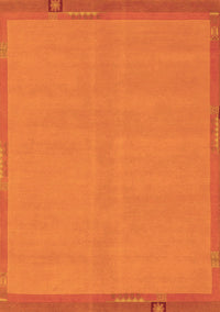 Abstract Orange Modern Rug, abs1859org