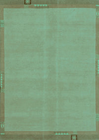 Abstract Turquoise Modern Rug, abs1859turq