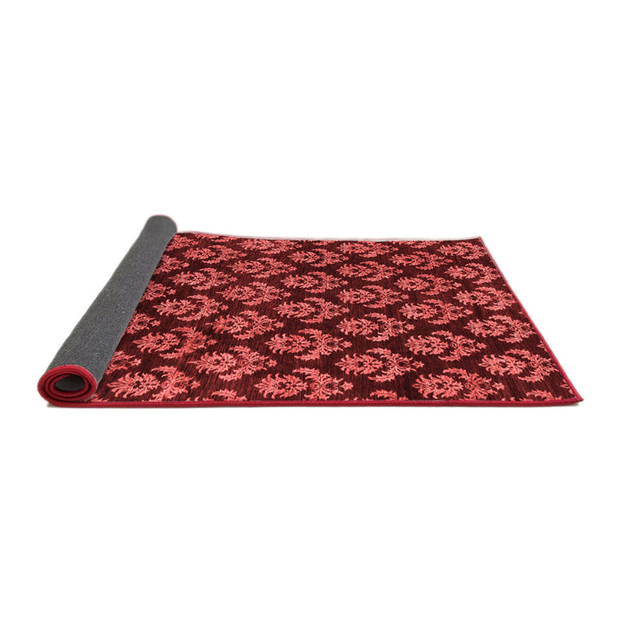 Abstract Red Modern Area Rugs