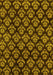 Abstract Yellow Modern Rug, abs185yw