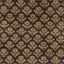 Square Machine Washable Abstract Night Red Rug, wshabs185