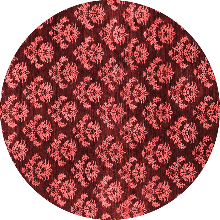 Machine Washable Abstract Red Modern Rug, wshabs185red