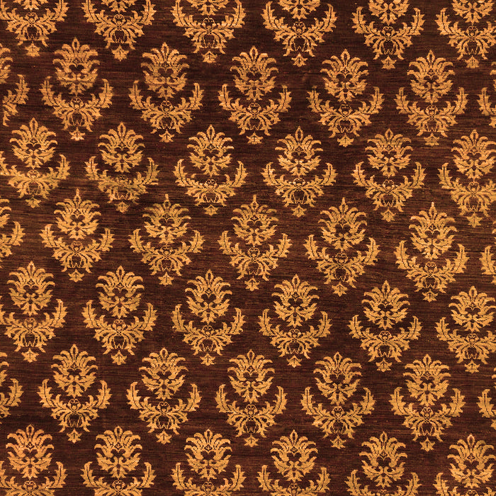 Machine Washable Abstract Orange Modern Area Rugs, wshabs185org