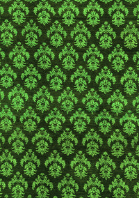 Abstract Green Modern Rug, abs185grn