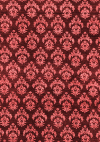 Abstract Red Modern Rug, abs185red