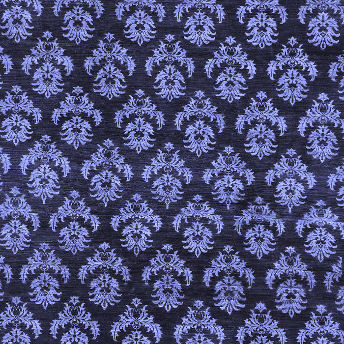 Machine Washable Abstract Blue Modern Rug, wshabs185blu