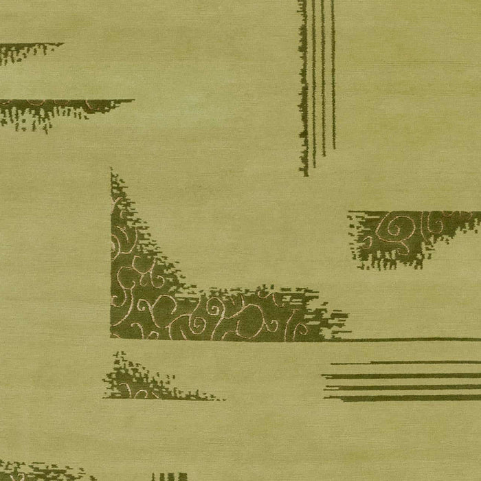 Machine Washable Abstract Dark Golden Brown Rug, wshabs1860