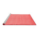 Modern Red Washable Rugs