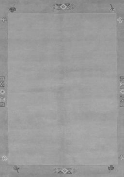 Abstract Gray Modern Rug, abs1861gry