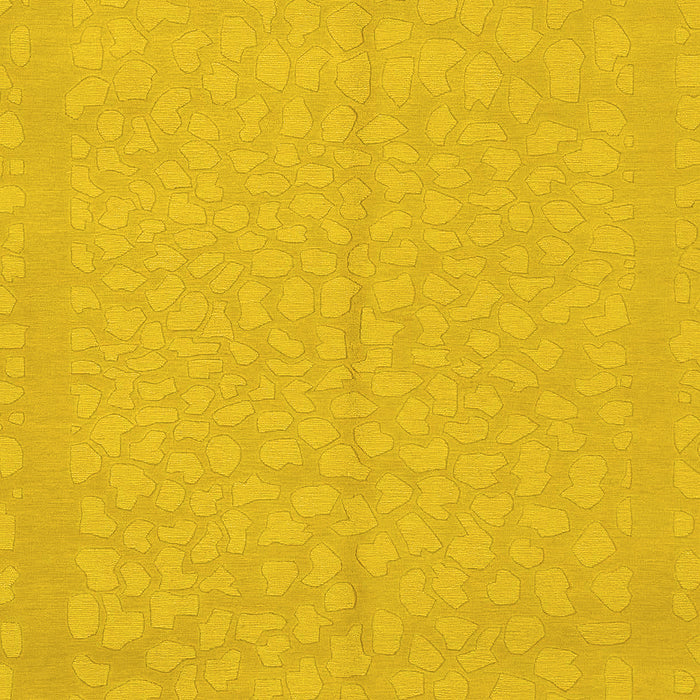 Abstract Yellow Modern Rug, abs1862yw