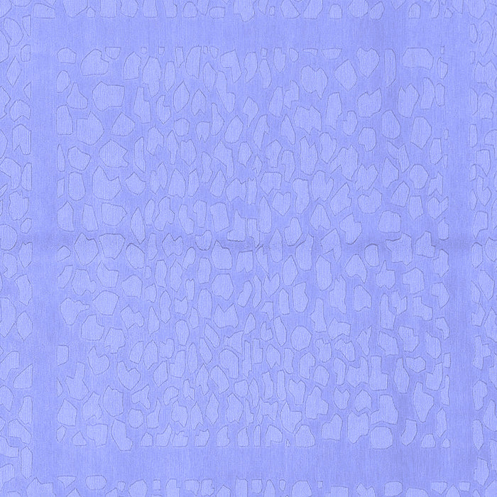 Square Abstract Blue Modern Rug, abs1862blu