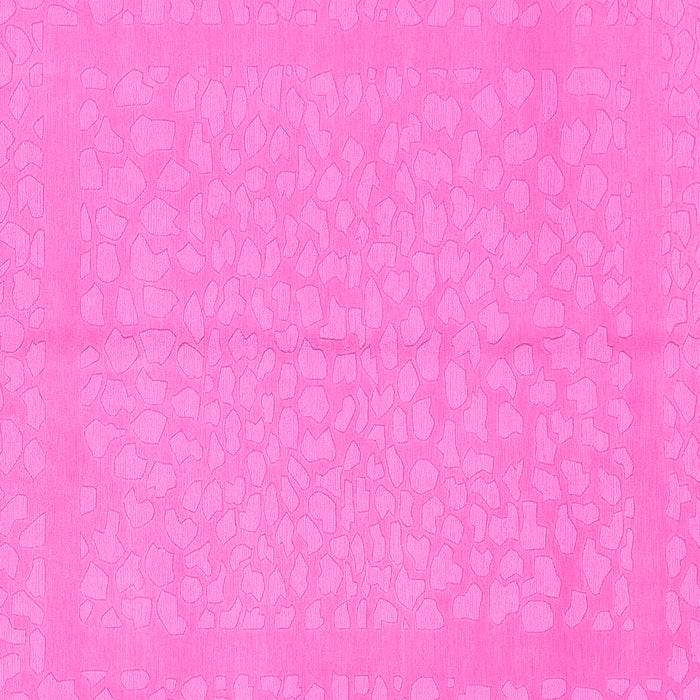 Square Abstract Pink Modern Rug, abs1862pnk