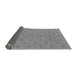 Sideview of Abstract Gray Modern Rug, abs1864gry