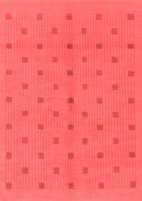 Abstract Red Modern Rug, abs1864red