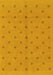 Machine Washable Abstract Yellow Modern Rug, wshabs1864yw