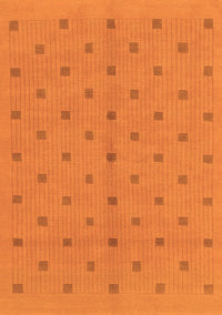 Abstract Orange Modern Rug, abs1864org