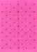 Machine Washable Abstract Pink Modern Rug, wshabs1864pnk