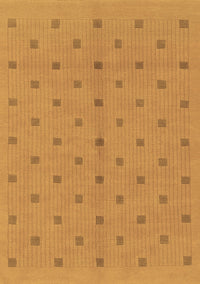 Abstract Brown Modern Rug, abs1864brn