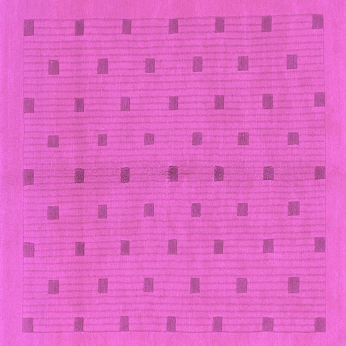 Square Machine Washable Abstract Purple Modern Area Rugs, wshabs1864pur