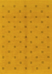 Abstract Yellow Modern Rug, abs1864yw