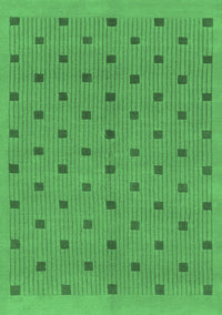 Abstract Emerald Green Modern Rug, abs1865emgrn