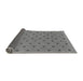 Sideview of Abstract Gray Modern Rug, abs1865gry