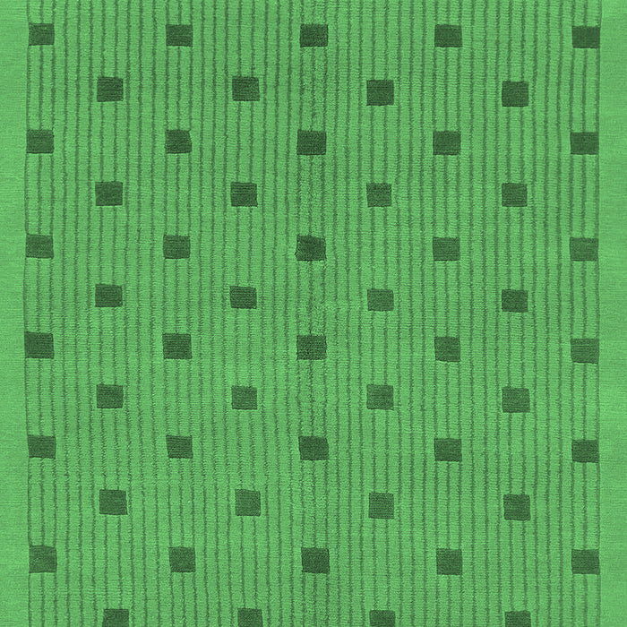 Machine Washable Abstract Emerald Green Modern Area Rugs, wshabs1865emgrn