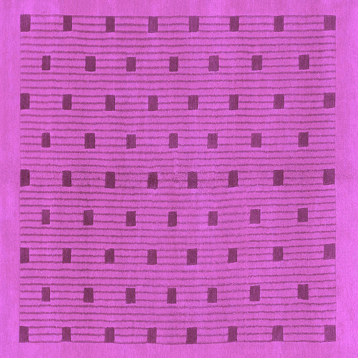 Square Abstract Purple Modern Rug, abs1865pur