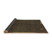 Sideview of Abstract Brown Modern Rug, abs1866brn