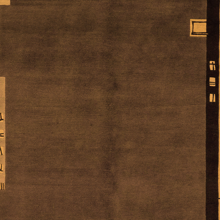 Abstract Orange Modern Rug, abs1866org