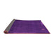 Sideview of Abstract Pink Modern Rug, abs1866pnk